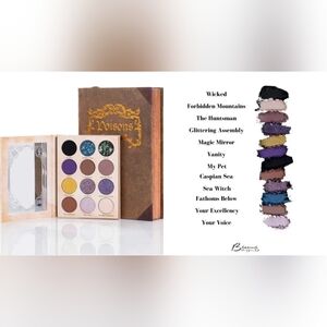 Besame x Disney Villains The Queen's Spellbook palette